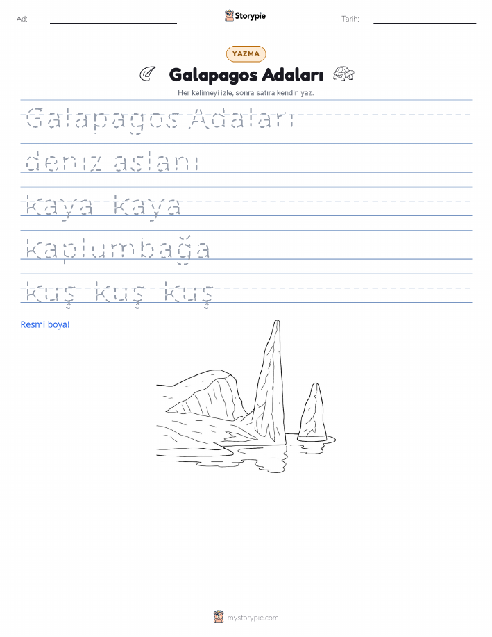 Yazma Pratiği