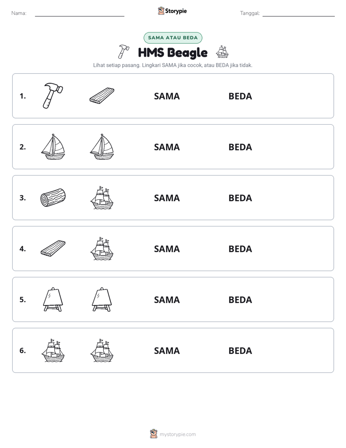 Sama atau Berbeda