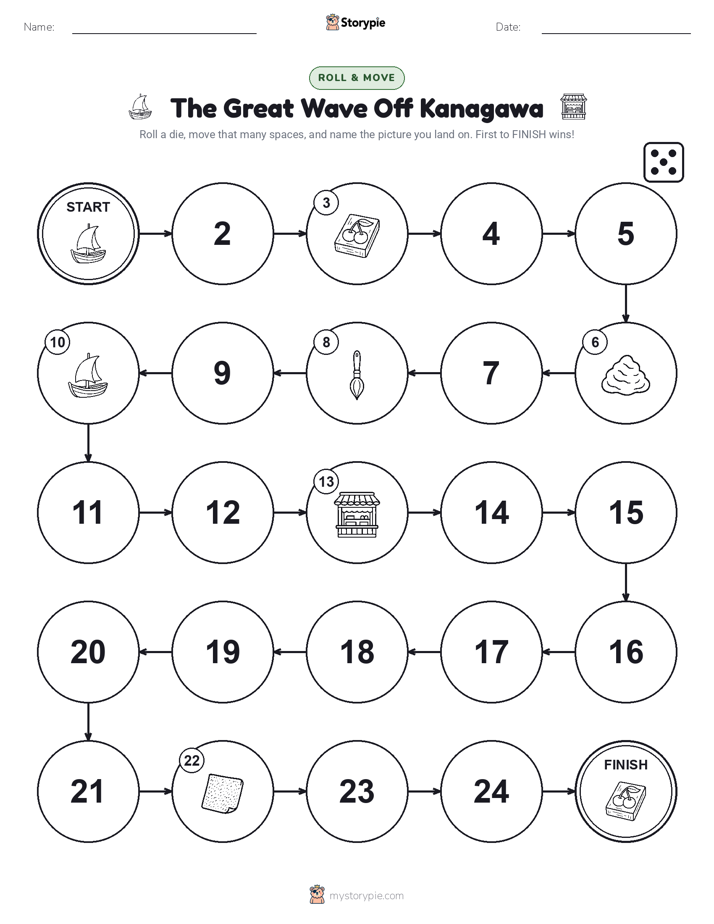 Roll & Move Game