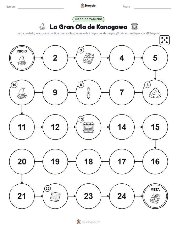 Juego de Rueda y Avanza