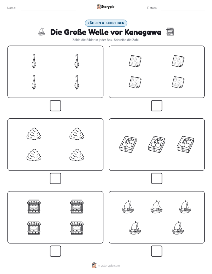 Zählen & Schreiben