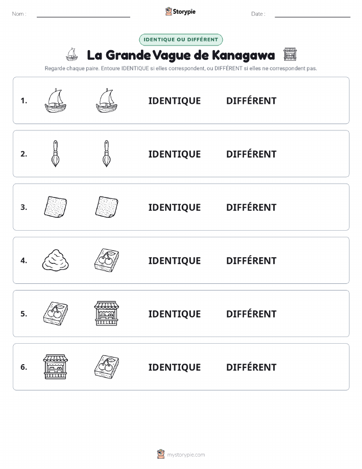 Identique ou Différent