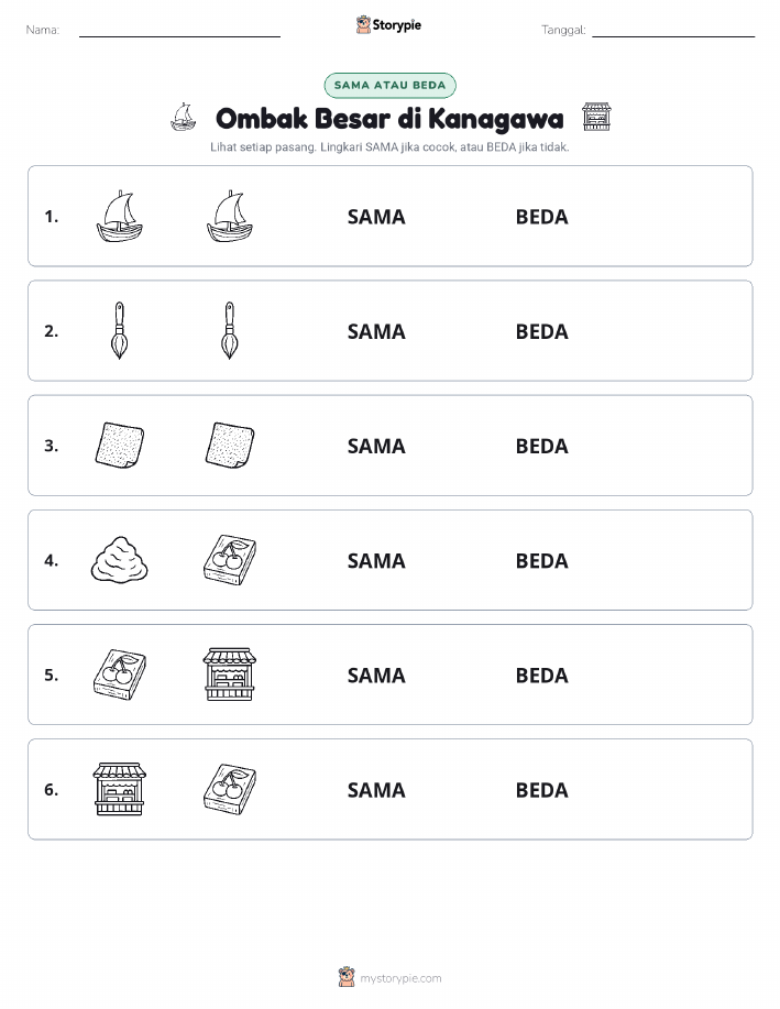 Sama atau Berbeda