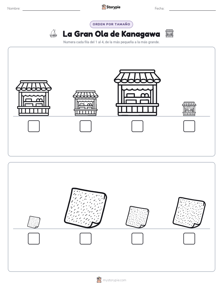 Orden de Tamaños
