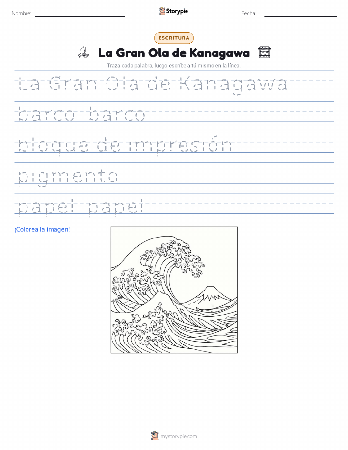 Práctica de Escritura
