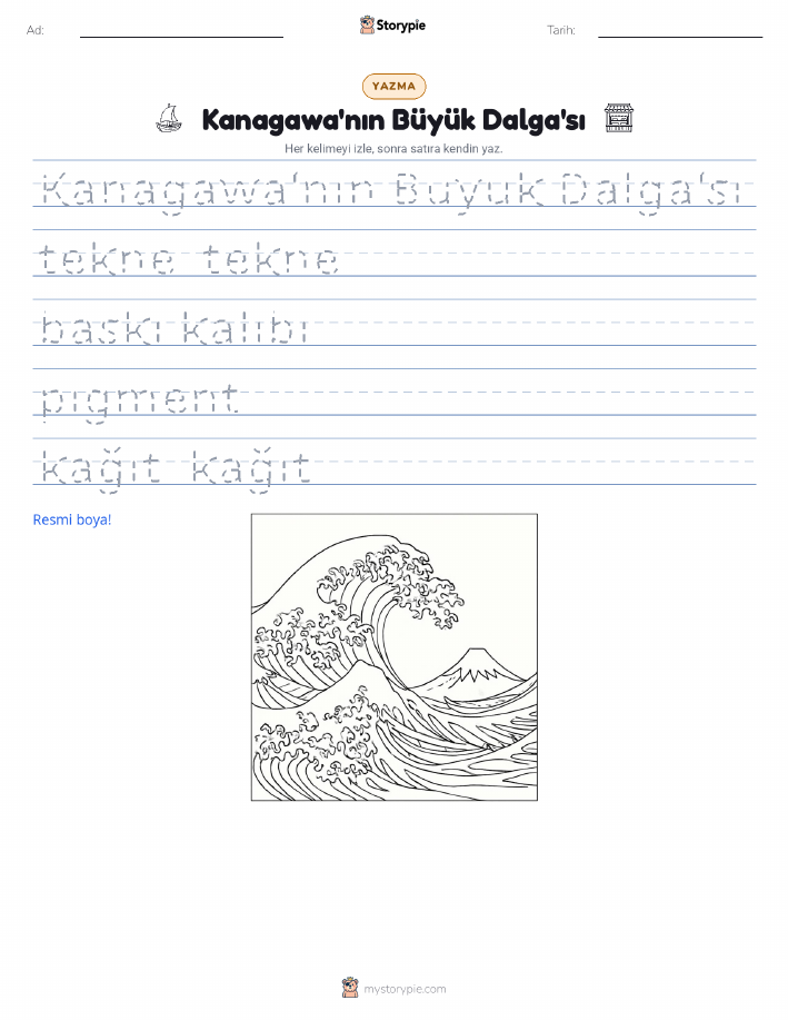 Yazma Pratiği