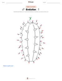 Evolution druckbare Arbeitsblatt Vorschau