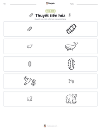 Xem trước tài liệu in sẵn Tiến hóa