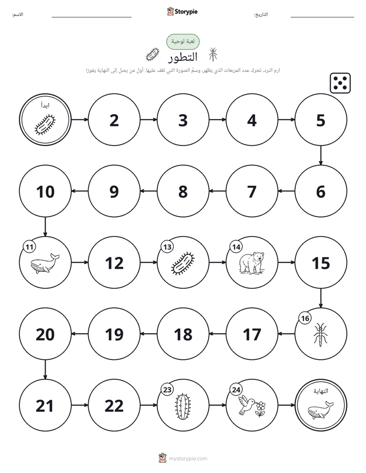 لعبة لف و تحرك