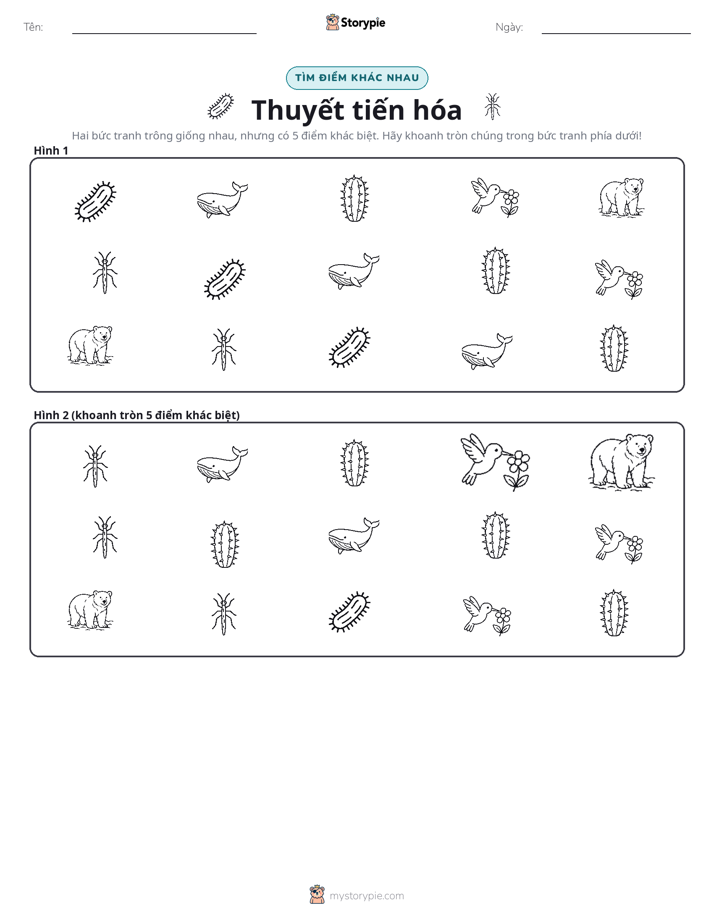 Tìm Sự Khác Biệt