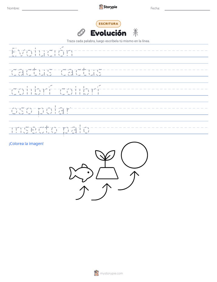 Práctica de Escritura