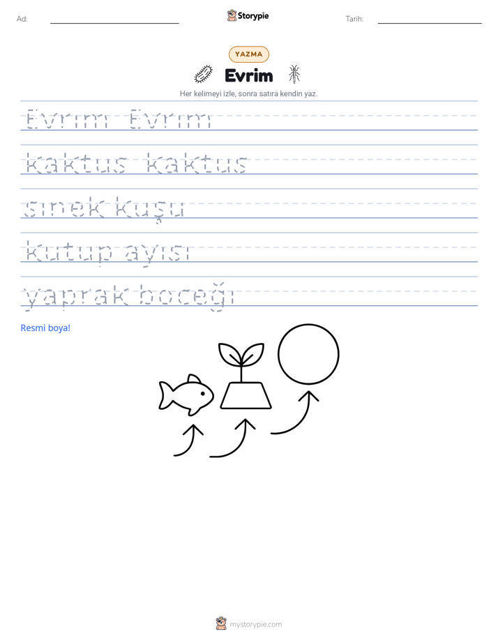 Yazma Pratiği