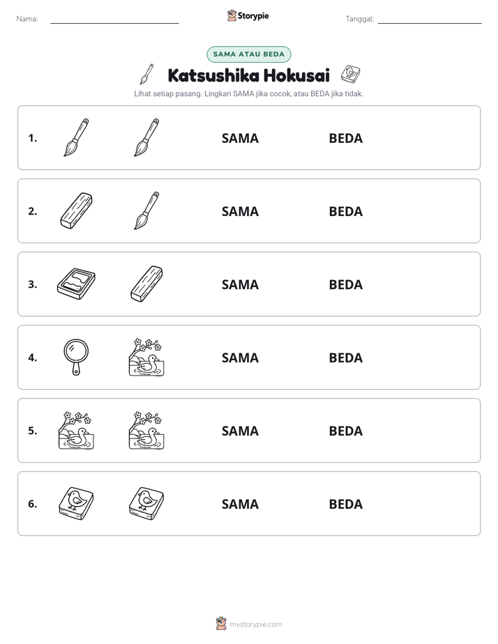 Sama atau Berbeda