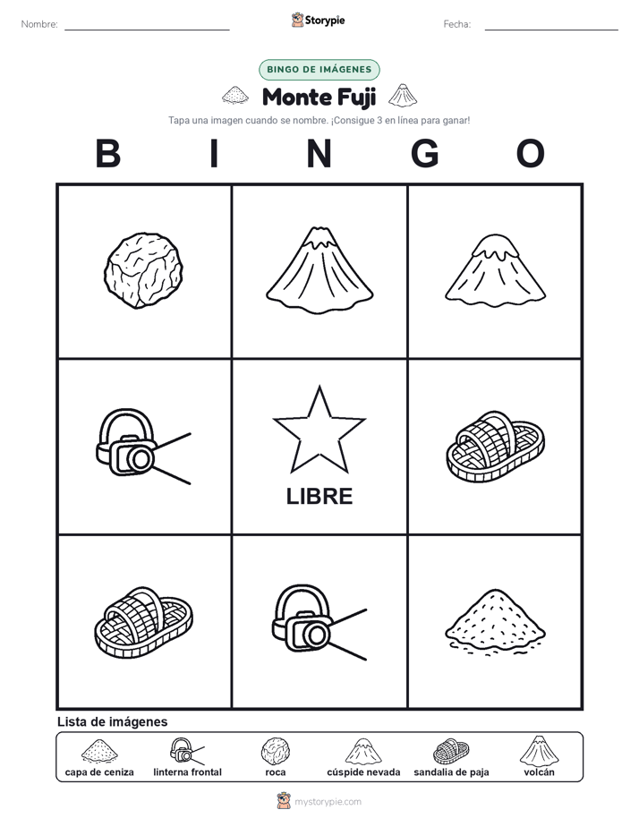 Bingo de Imágenes