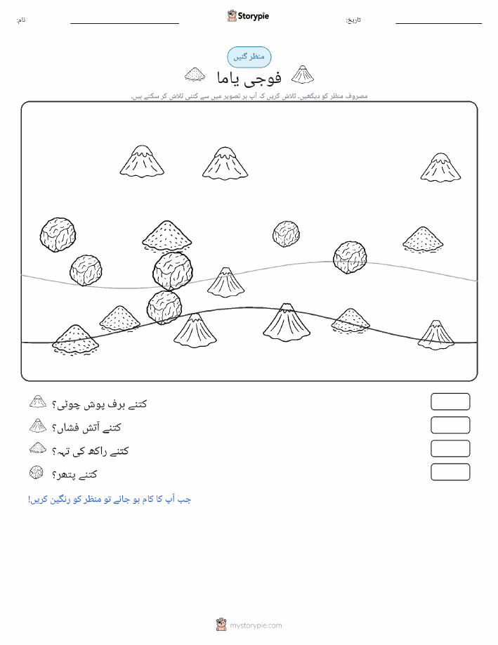 گنتی کا منظر