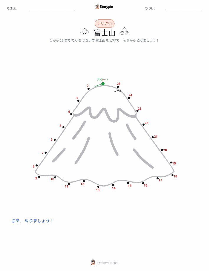点つなぎ