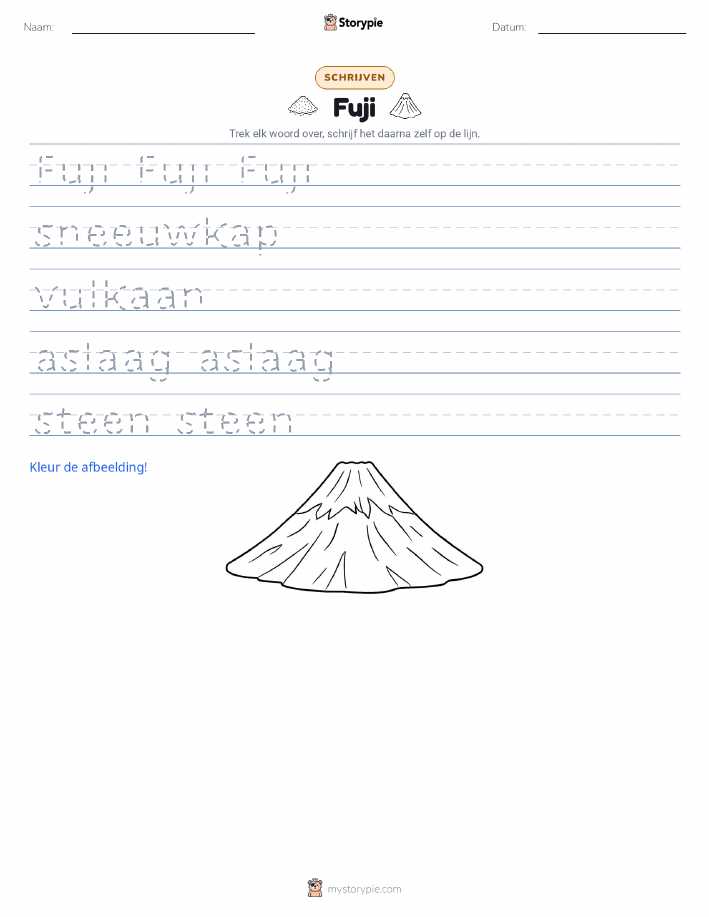 Schrijf Oefening