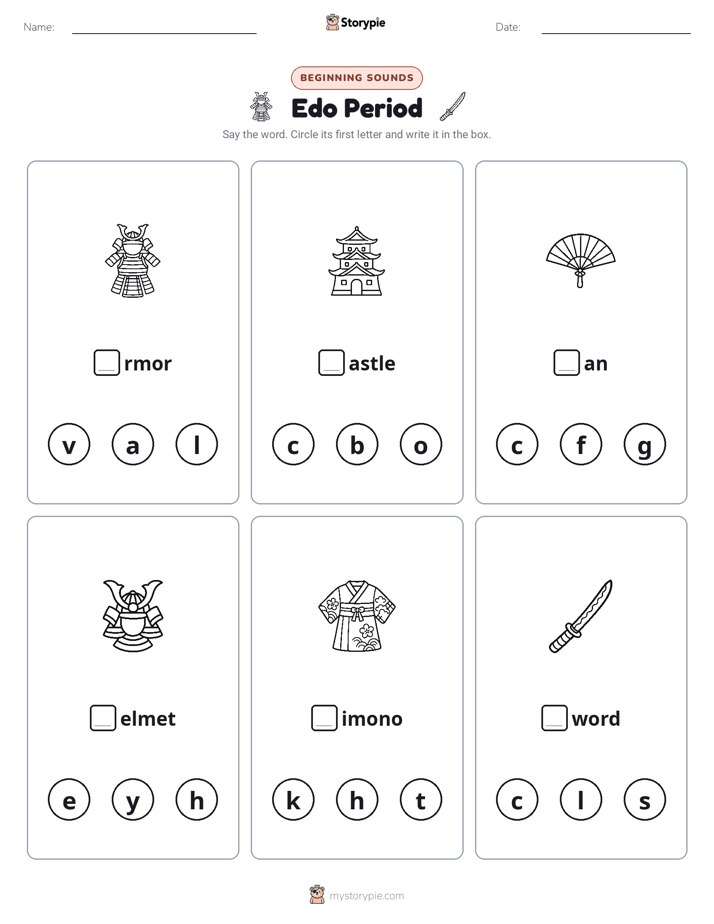 Beginning Sounds
