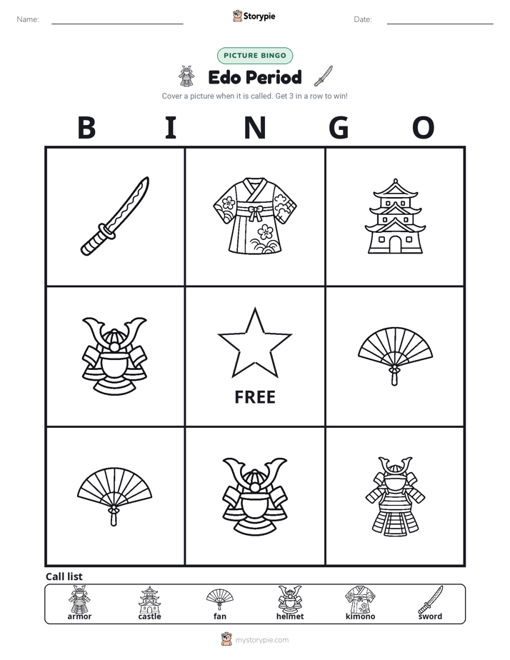 Picture Bingo