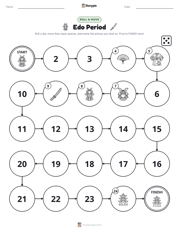 Roll & Move Game
