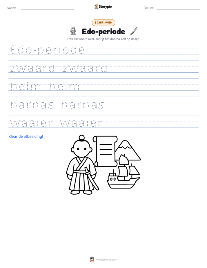 Schrijf Oefening