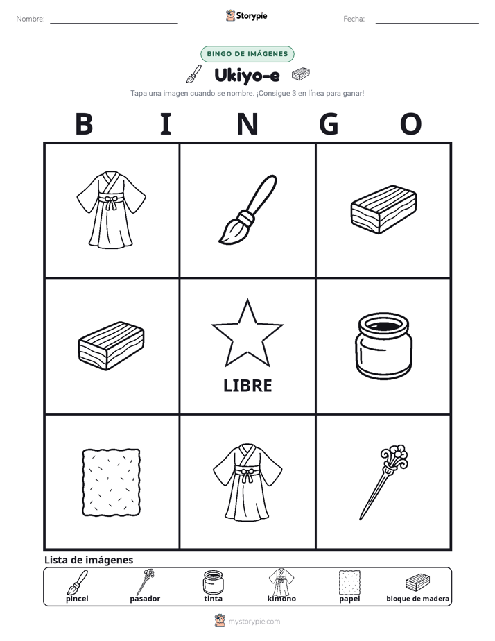 Bingo de Imágenes