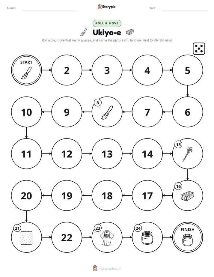 Roll & Move Game
