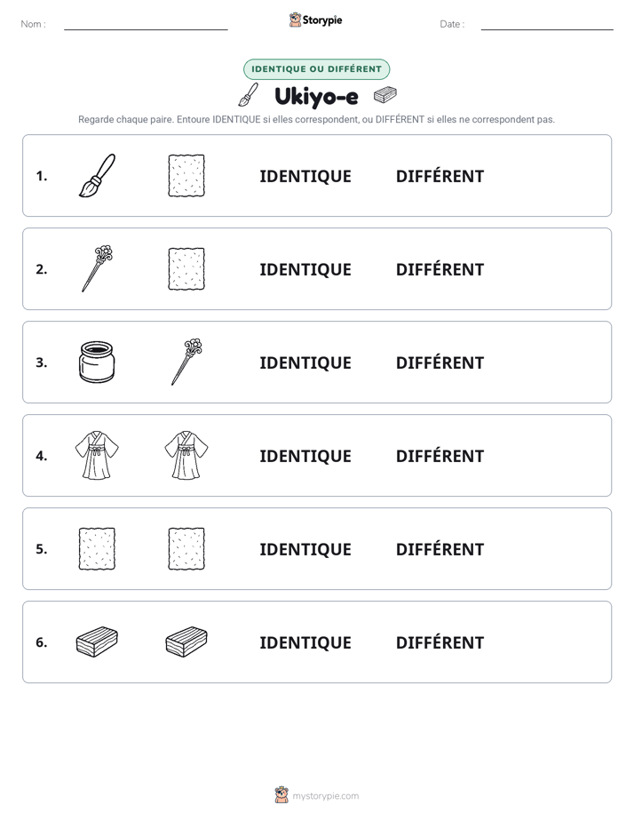 Identique ou Différent