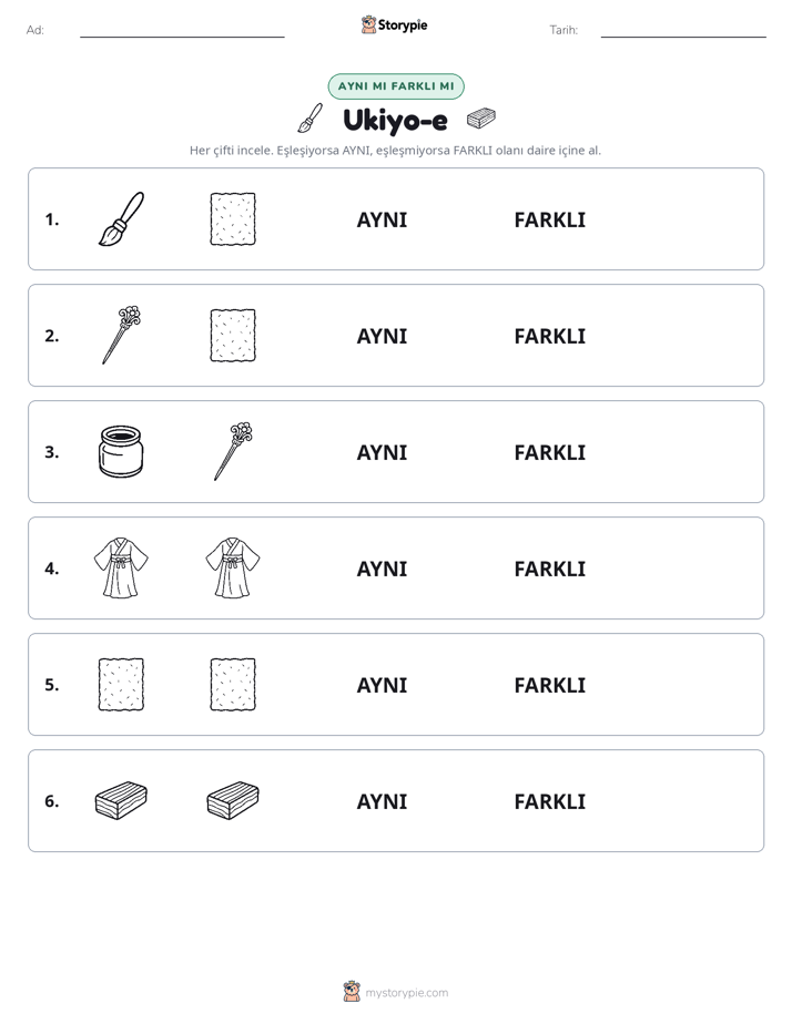 Aynı mı Farklı mı