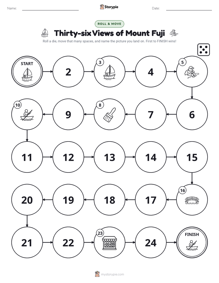 Roll & Move Game