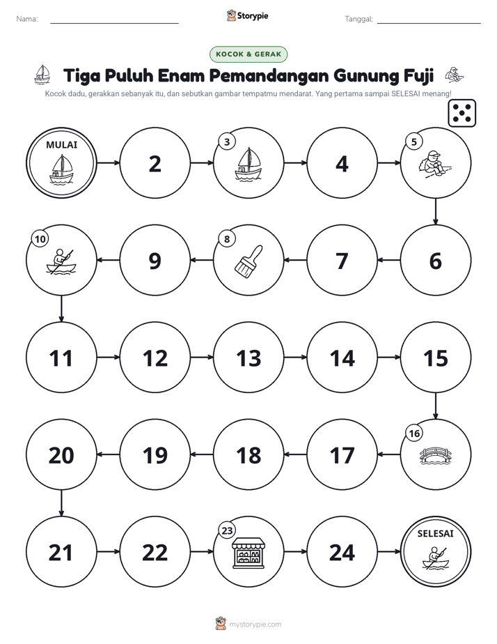 Permainan Gulung & Pindah