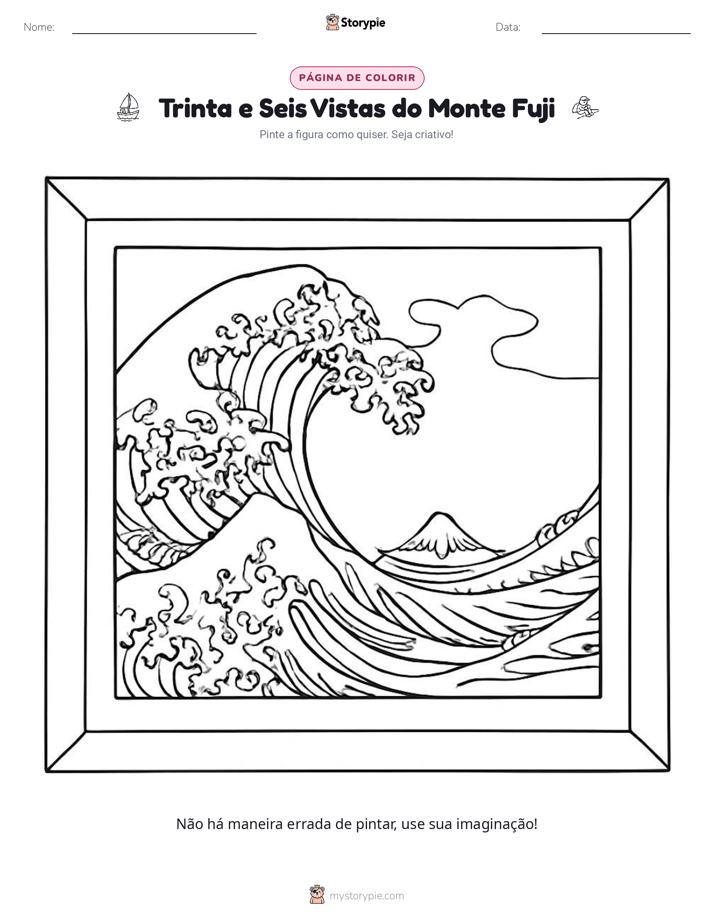 Página para colorir
