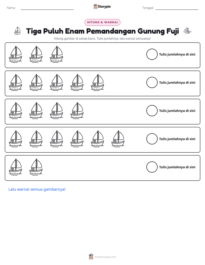 Hitung & Warnai