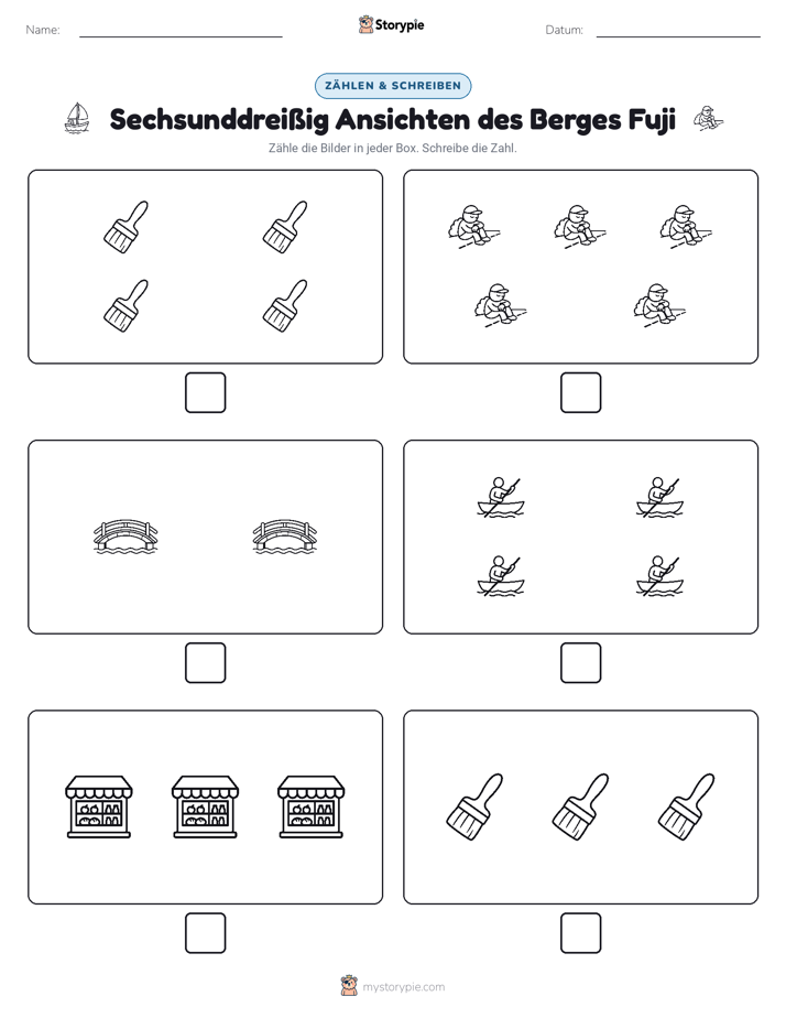 Zählen & Schreiben