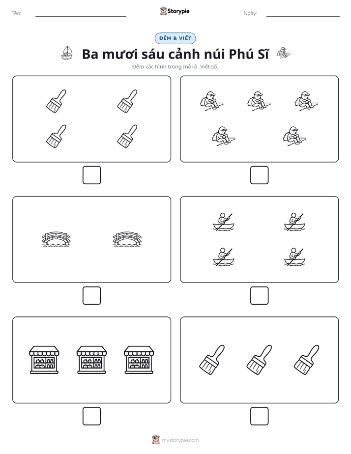 Đếm & Viết