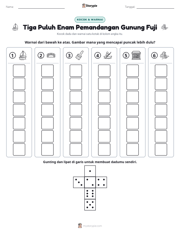 Gulung & Warnai