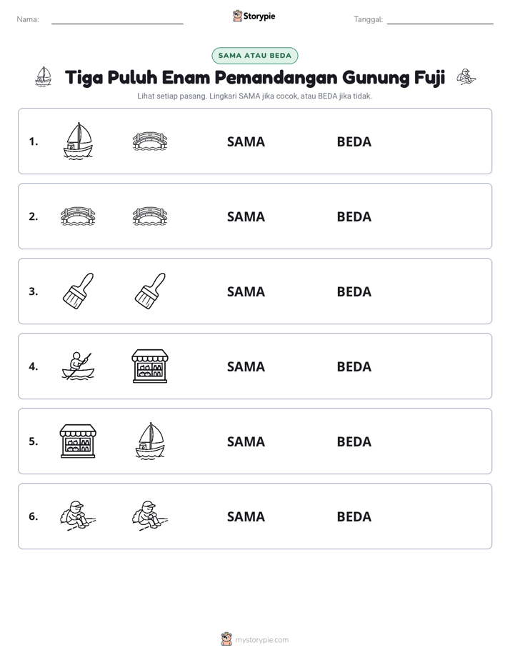 Sama atau Berbeda