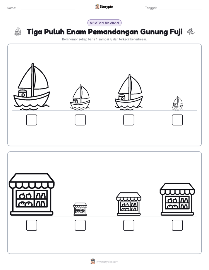 Urutan Ukuran