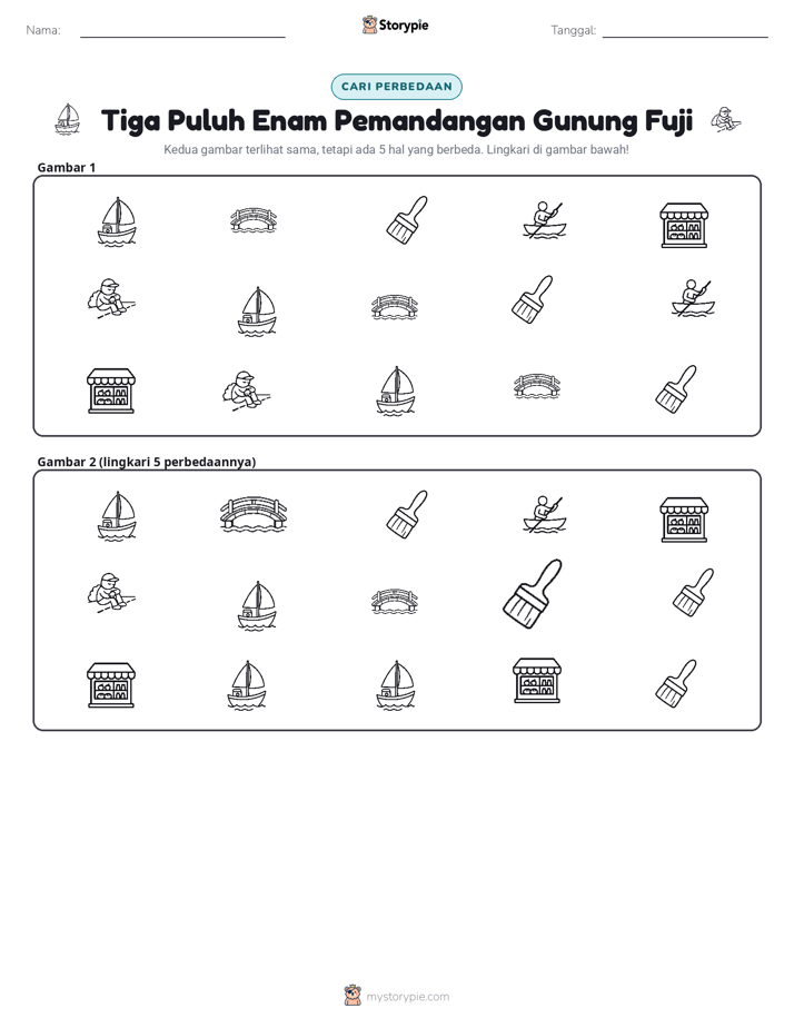 Temukan Perbedaannya