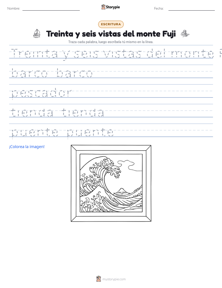 Práctica de Escritura