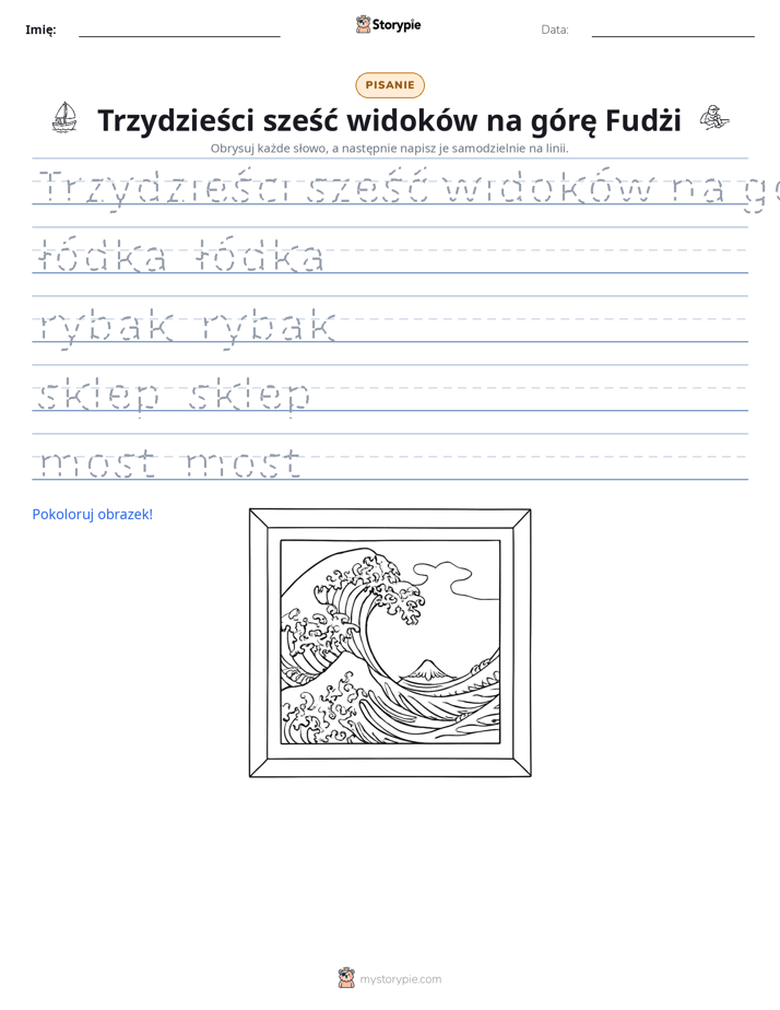 Ćwiczenie Pisania