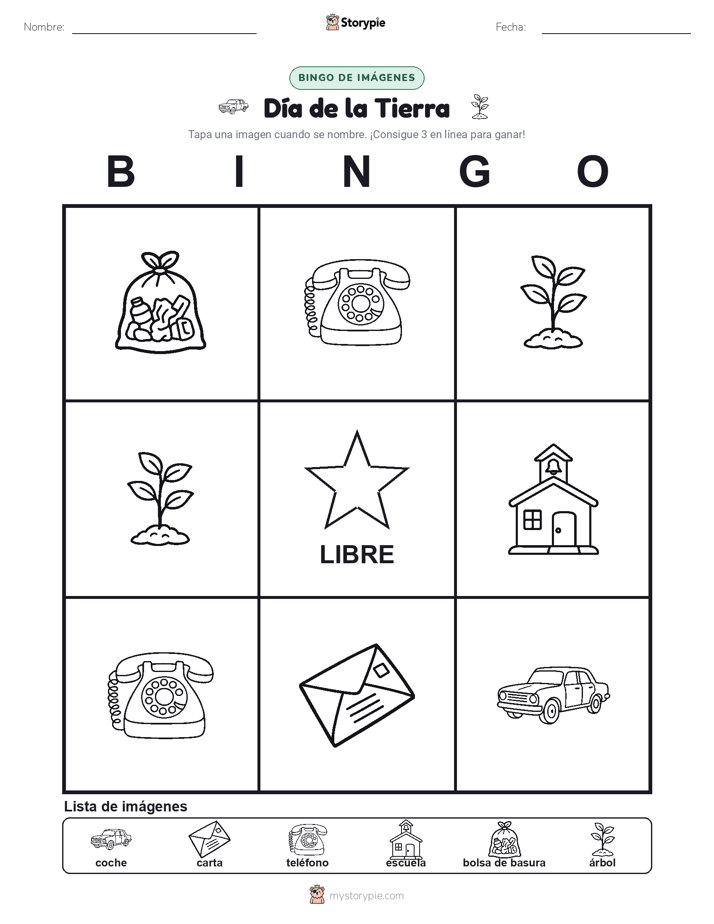 Bingo de Imágenes