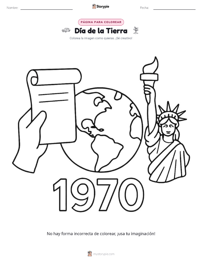 Página para Colorear