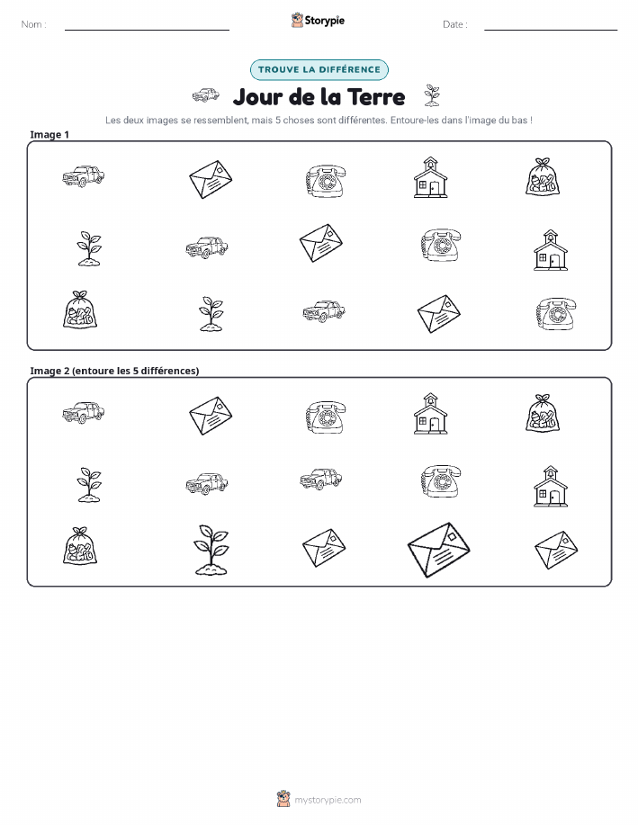 Trouvez les Différences