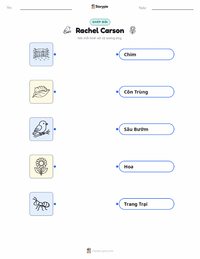 Tài liệu in sẵn Rachel Carson cho trẻ em