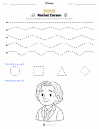 Rachel Carson druckbare Arbeitsblatt Vorschau