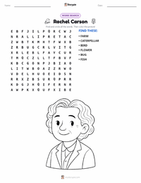 Rachel Carson printable worksheet preview