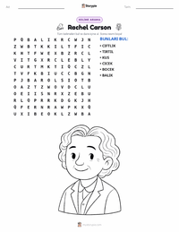 Rachel Carson yazdırılabilir çalışma sayfası önizlemesi