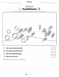 Kunststoff druckbare Arbeitsblatt Vorschau