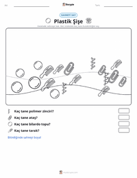 Plastik yazdırılabilir çalışma sayfası önizlemesi